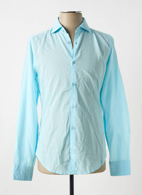 Chemise manches longues bleu EDWEEN PEARSON pour homme