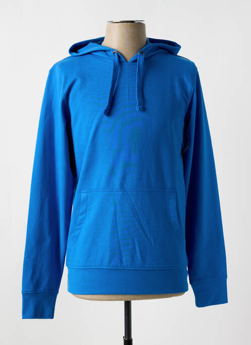 Sweat-shirt à capuche bleu SLAZENGER pour homme