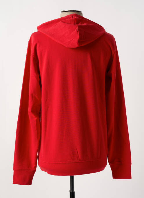 Sweat-shirt à capuche rouge SLAZENGER pour homme