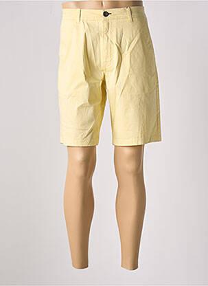 Bermuda coupe droite taille normale jaune EDWEEN PEARSON homme