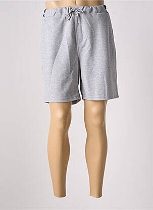 Short fermeture liens à nouer taille normale gris DEFACTO homme
