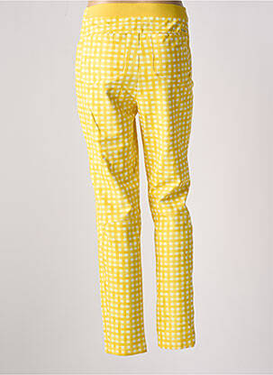 Pantalon droit taille élastique taille normale jaune RALPH LAUREN femme