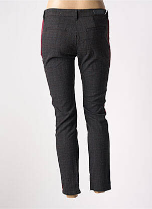 Pantalon slim taille normale taille normale gris REIKO femme