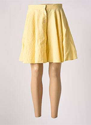 Jupe courte poches jaune RALPH LAUREN femme
