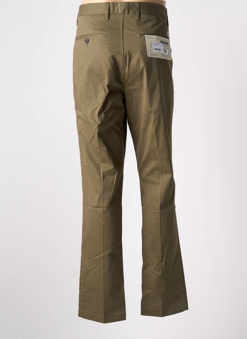 Pantalon droit stretch taille normale vert STATE OF ART homme