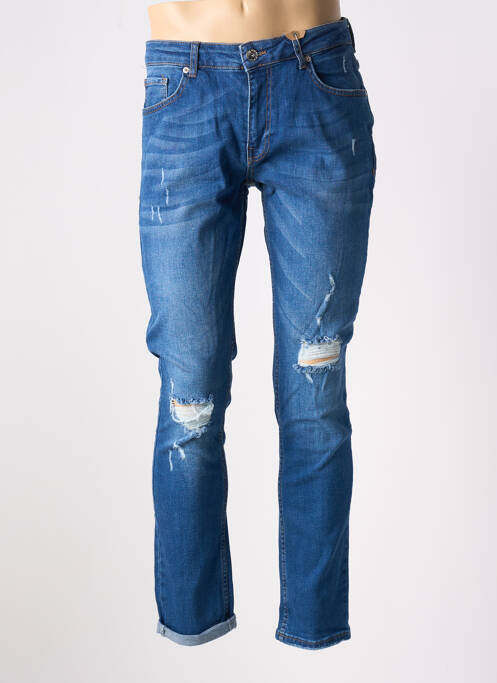 Jeans coupe slim bleu DEFACTO pour homme