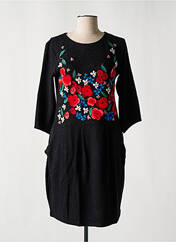Robe mi-longue noir MAMATAYOE pour femme seconde vue