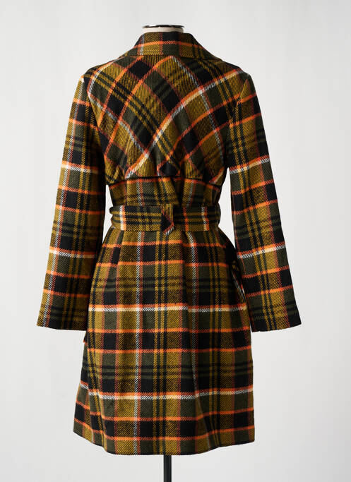 Manteau long jaune MADEMOISELLE YEYE pour femme