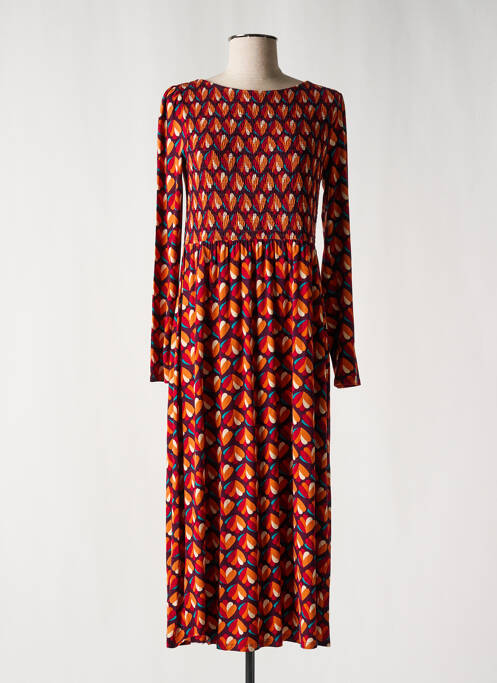 Robe longue orange SURKANA pour femme