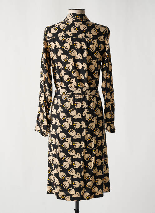 Robe mi-longue beige PRINCESSE NOMADE pour femme