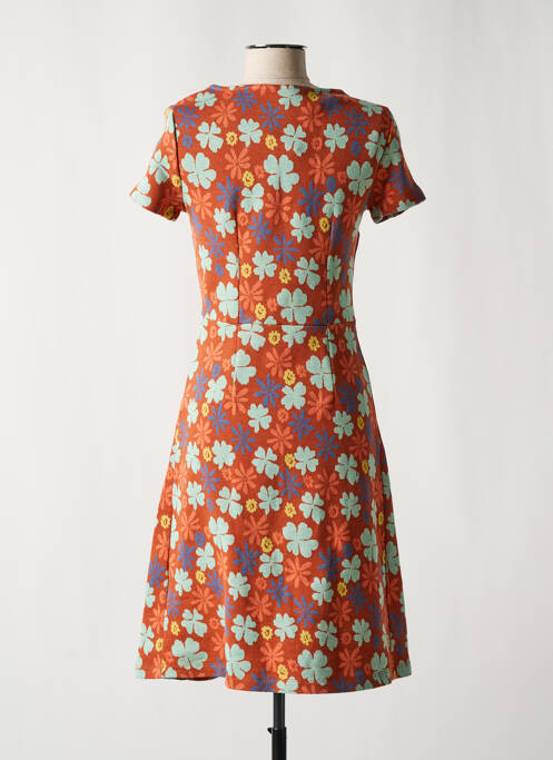 Robe mi-longue orange WHO'S THAT GIRL pour femme