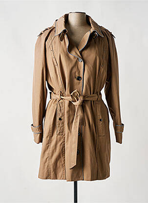 Trench marron CHRISTINE LAURE pour femme