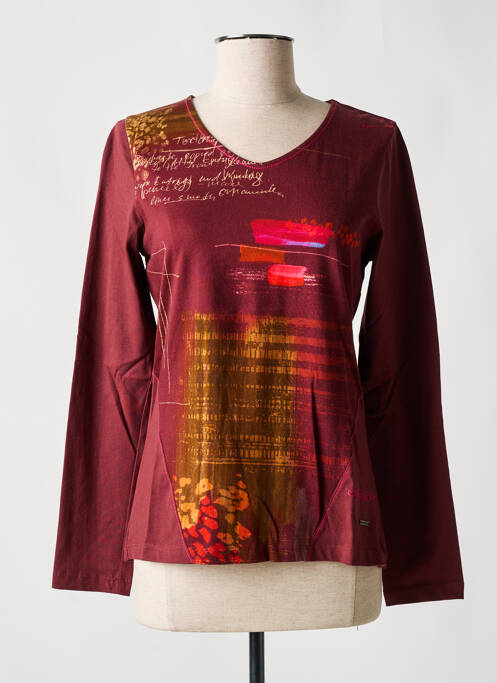 T-shirt rouge AGATHE & LOUISE pour femme