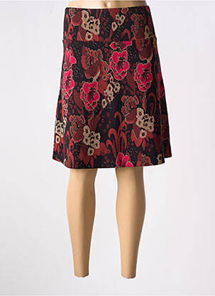 Jupe mi-longue stretch noir KING LOUIE femme