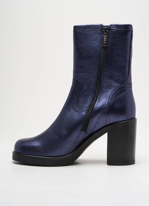 Bottines/Boots bleu MINKA DESIGN pour femme