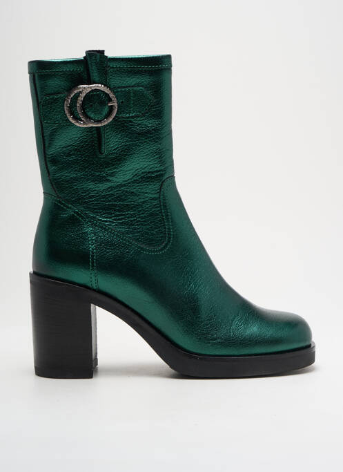 Bottines/Boots vert MINKA DESIGN pour femme
