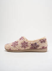 Chaussons/Pantoufles beige LA MAISON DE L'ESPADRILLE pour femme seconde vue