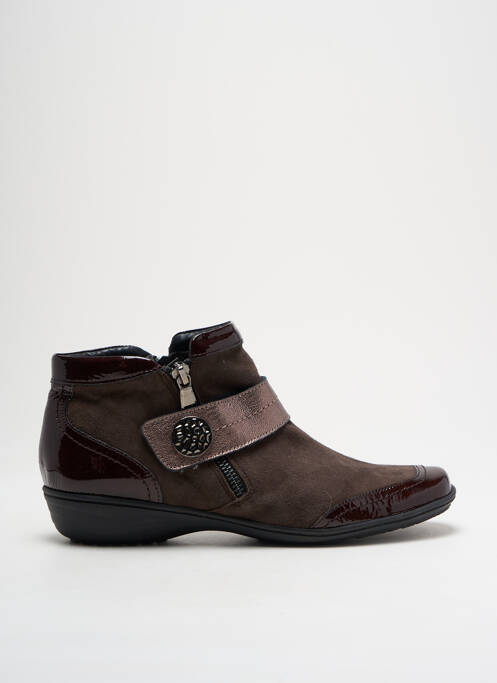 Bottines/Boots marron GEO-REINO pour femme