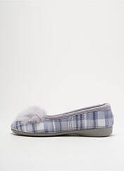 Chaussons/Pantoufles gris KOOMAC pour femme seconde vue