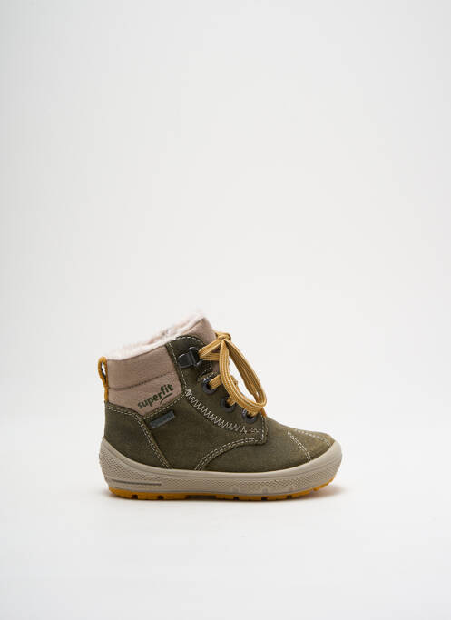 Bottines/Boots vert SUPERFIT pour garçon