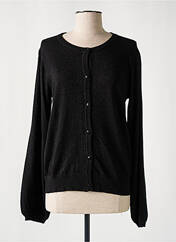 Gilet manches longues noir CREAM pour femme seconde vue