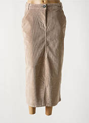 Jupe longue marron B.YOUNG pour femme seconde vue
