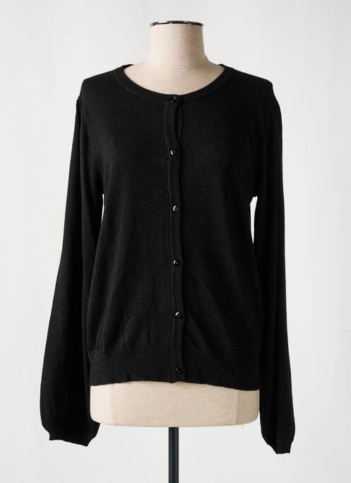 Gilet manches longues noir CREAM pour femme