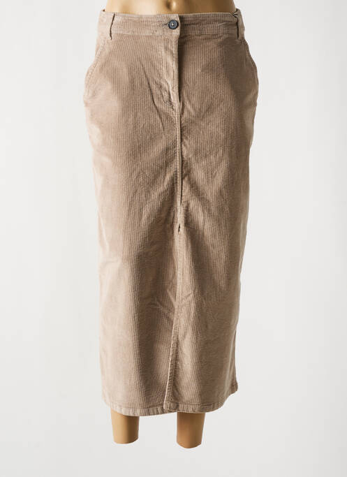 Jupe longue marron B.YOUNG pour femme