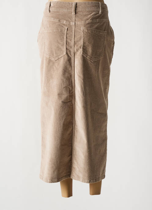 Jupe longue marron B.YOUNG pour femme