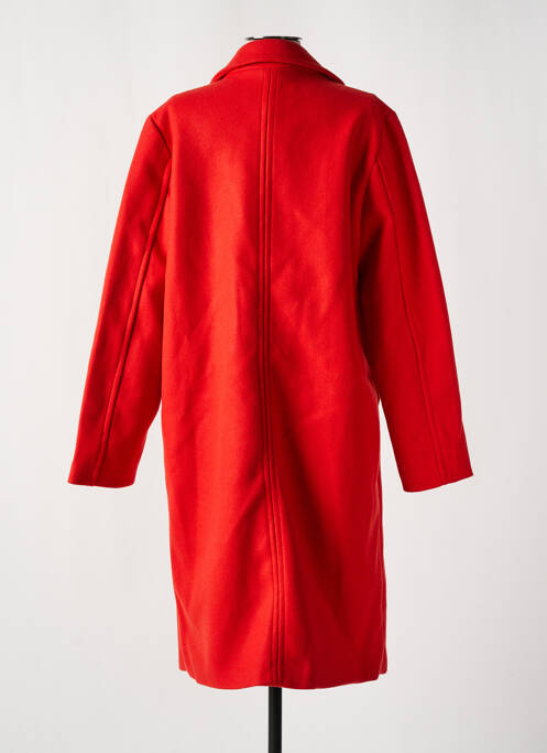 Manteau long rouge B.YOUNG pour femme