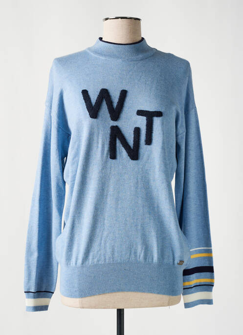 Pull bleu WNT COLLECTION pour femme