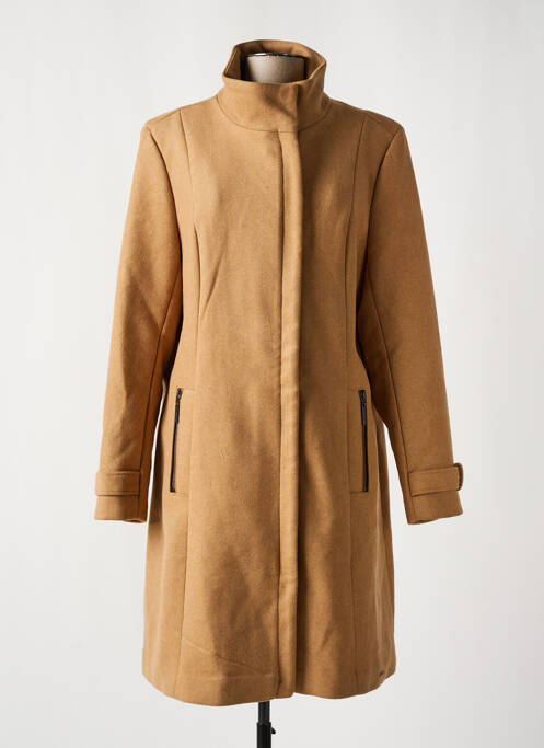 Robe mi-longue beige FRANSA pour femme