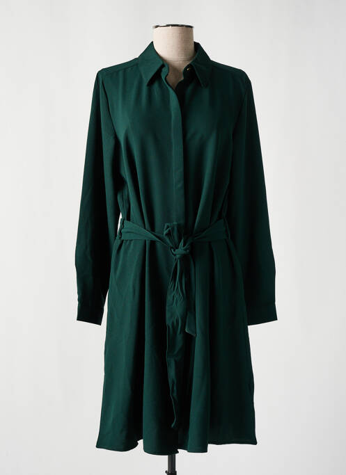Robe mi-longue vert 45 pour femme