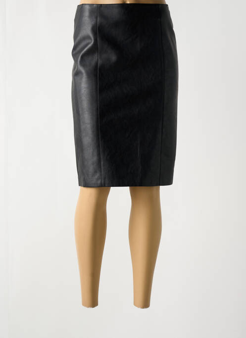 Jupe mi-longue noir MARC AUREL pour femme