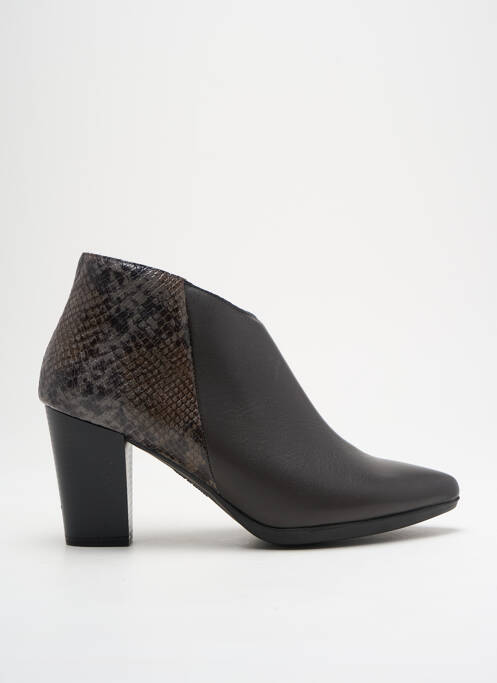 Bottines/Boots gris KARSTON pour femme