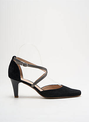 Escarpins nubuck talon de 4 à 6cm noir SWEET femme