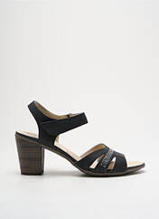 Sandales/Nu pieds noir GEO-REINO pour femme seconde vue