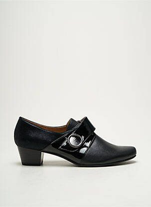 Derbies cubain talon de 4 à 6cm noir SWEET femme