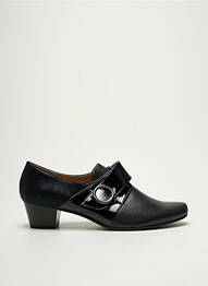 Derbies type de semelle amortissante talon de 4 à 6cm noir SWEET femme