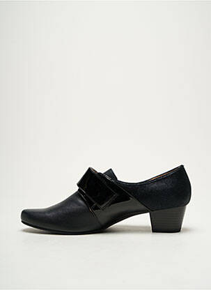 Derbies cubain talon de 4 à 6cm noir SWEET femme