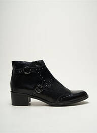Bottines/boots matière lisse talon de 4 à 6cm noir KARSTON femme