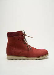 Bottines/Boots rouge TBS pour femme seconde vue