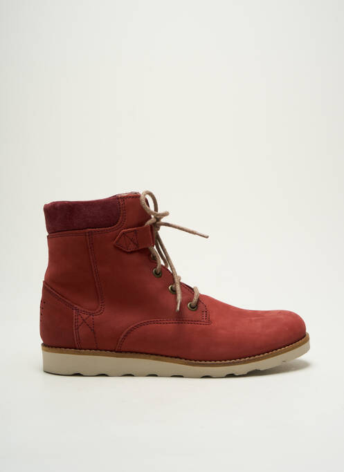 Bottines/Boots rouge TBS pour femme
