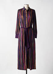 Robe longue violet K-DESIGN pour femme seconde vue