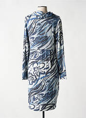 Robe mi-longue bleu DOLCEZZA pour femme seconde vue