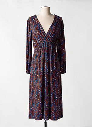 Robe mi-longue bleu SURKANA pour femme