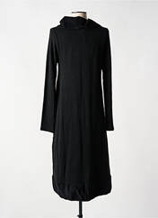Robe mi-longue noir ORIENTIQUE NATURALLY pour femme seconde vue