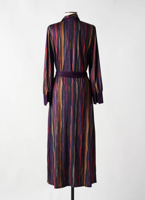 Robe longue violet K-DESIGN pour femme