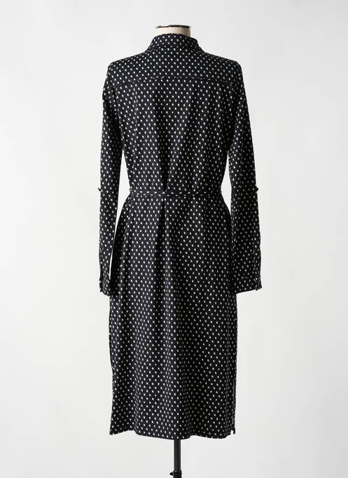 Robe mi-longue noir YEST pour femme
