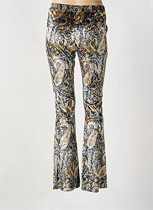 Pantalon flare stretch taille normale jaune IVY BEAU femme